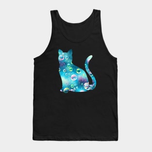 Bubble Cat Tank Top